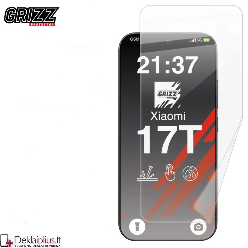 Telefono ekrano apsauga - Ceramic (Xiaomi 17T) Telefono ekrano apsauga - Ceramic (Xiaomi 17T)